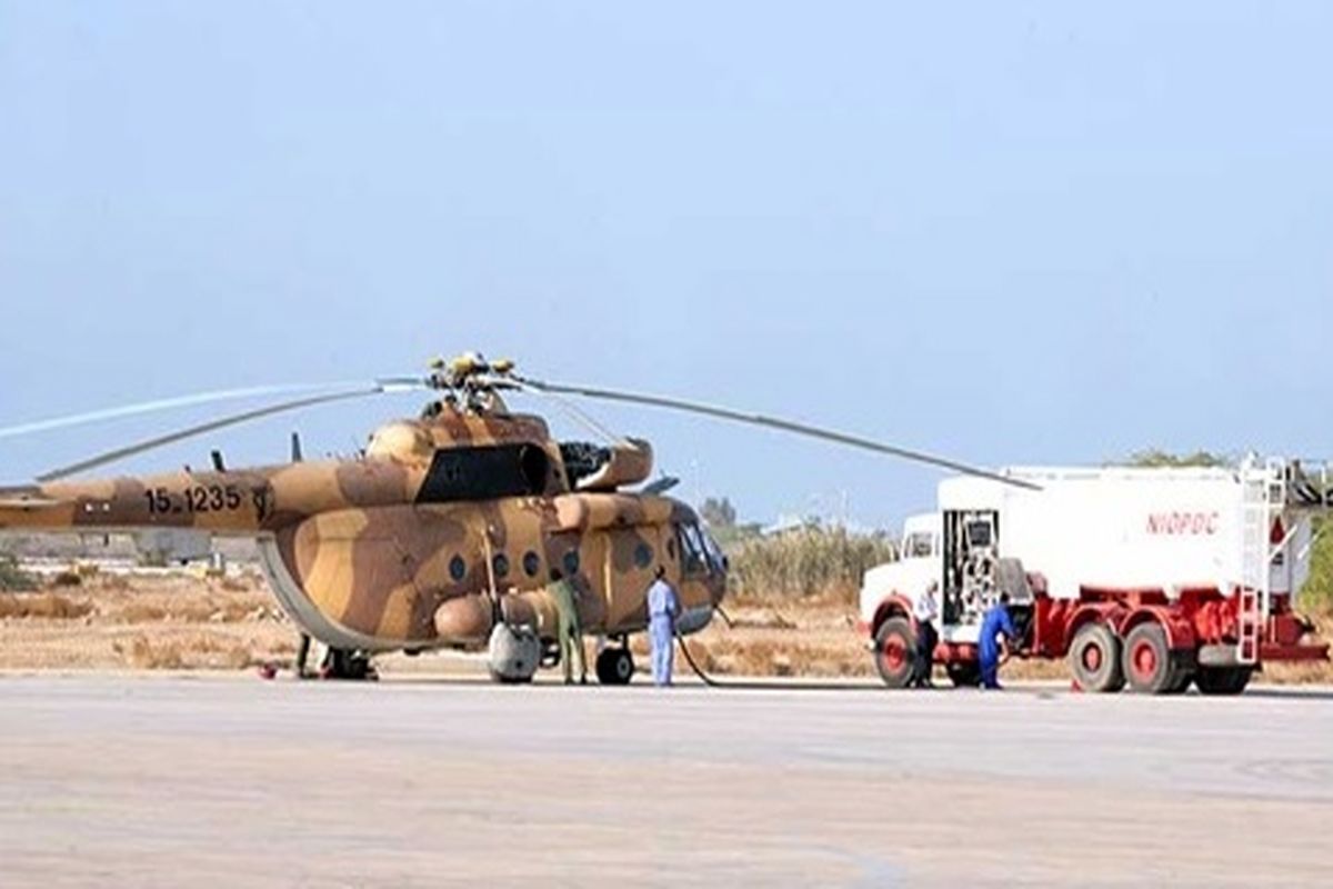 سوخت سانی بالگردهای امدادرسان