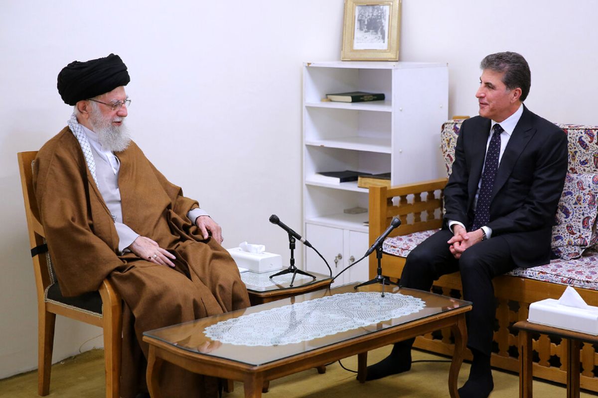 سفر نیچروان بارزانی به ایران