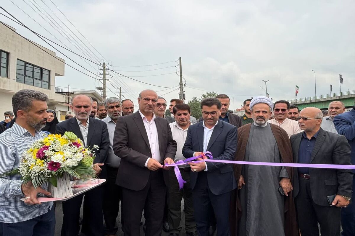 افتتاح پروژه بزرگ ساماندهی ورودی غربی شهرنکا