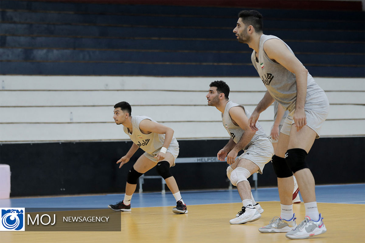دیدار دوستانه تیم های ملی والیبال ایران و صربستان