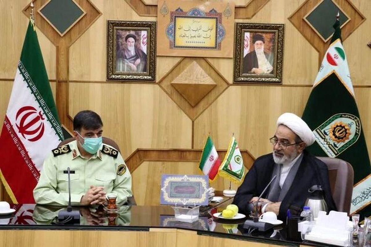 دیدار سردار رادان با رئیس سازمان قضایی نیروهای مسلح