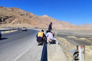 بازسازی ۱۸۰۰ متر گاردریل در محورهای بروجن انجام شد