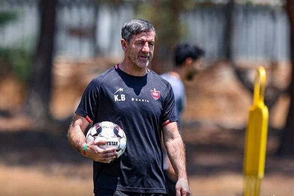تمرین پرسپولیس با حضور کریم باقری برگزار شد