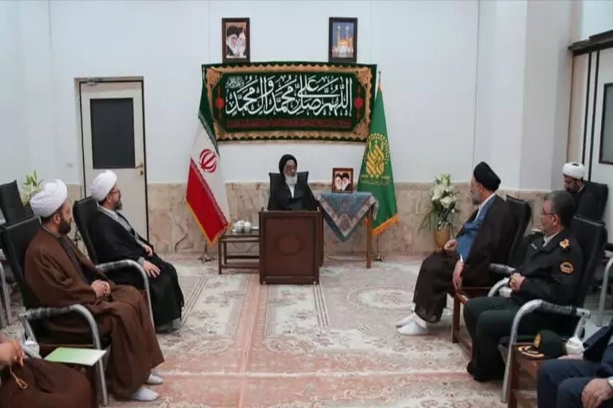 آیت الله سیدمحمد سعیدی در دیدار حجت الاسلام والمسلمین ادیانی