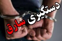 سارق اموال مغازه ها و معابرعمومی در  شاهین شهر دستگیر شد / اعتراف متهم به 11فقره سرقت