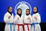 دختران کاراته‌کای ایران فینالیست آسیا شدند، بلیت مسابقات جهانی رزرو شد