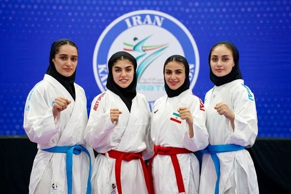 دختران کاراته‌کای ایران فینالیست آسیا شدند، بلیت مسابقات جهانی رزرو شد