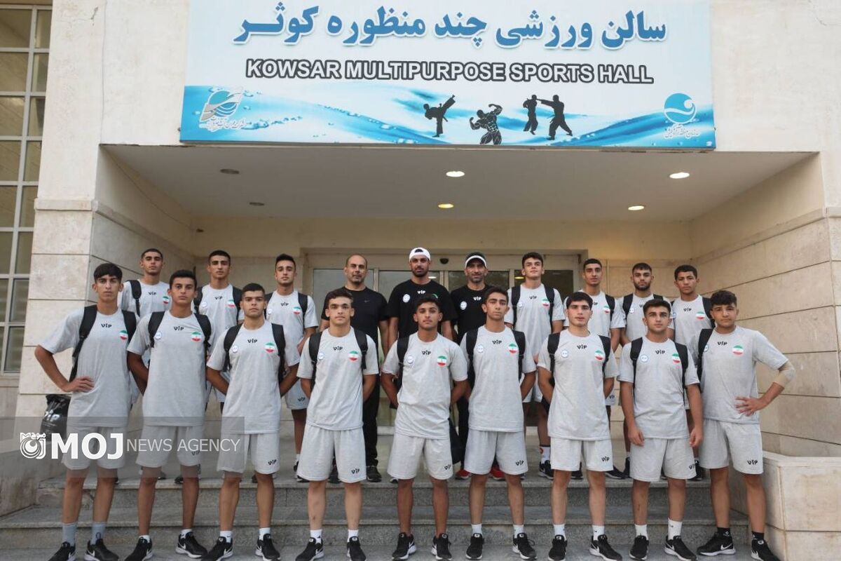 تیم ملی کبدی ایران در کیش