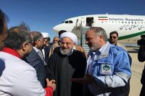 رئیس جمهور از منطقه عورکی دشتیاری بازدید کرد