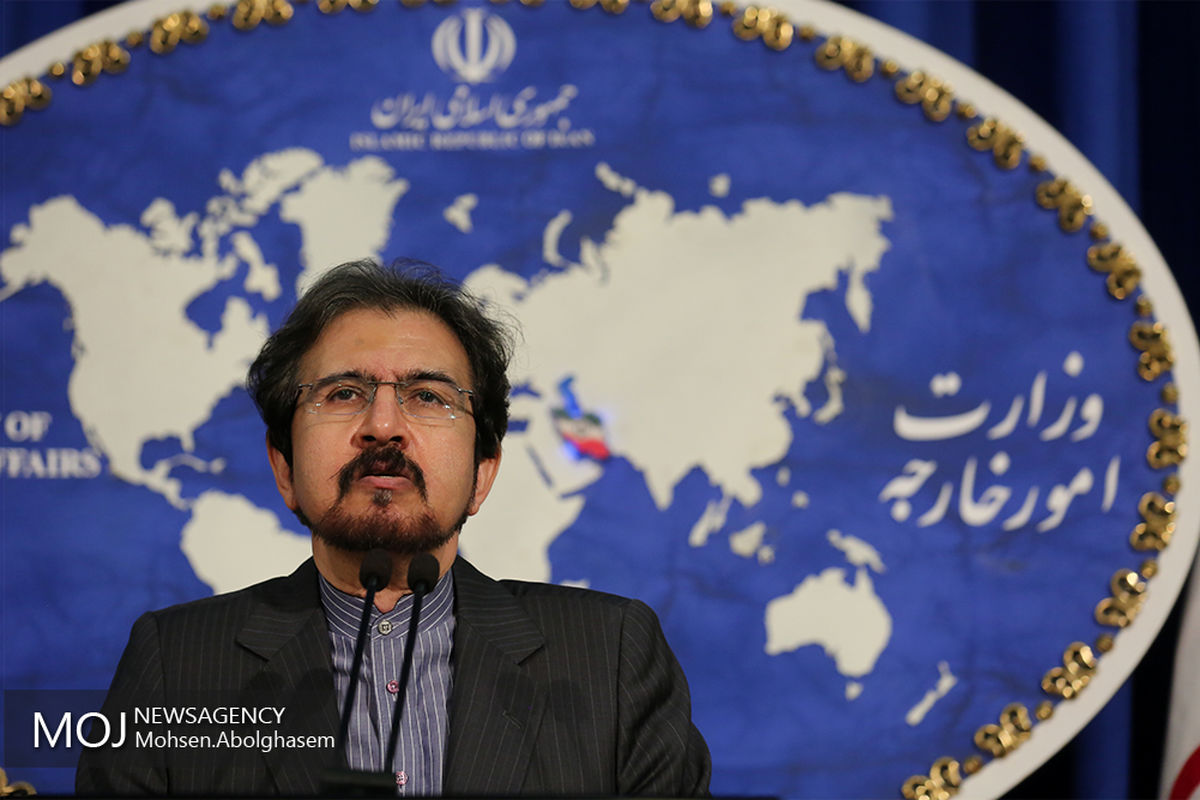 نشست خبری سخنگوی وزارت امور خارجه - ۱۲ شهریور ۱۳۹۷