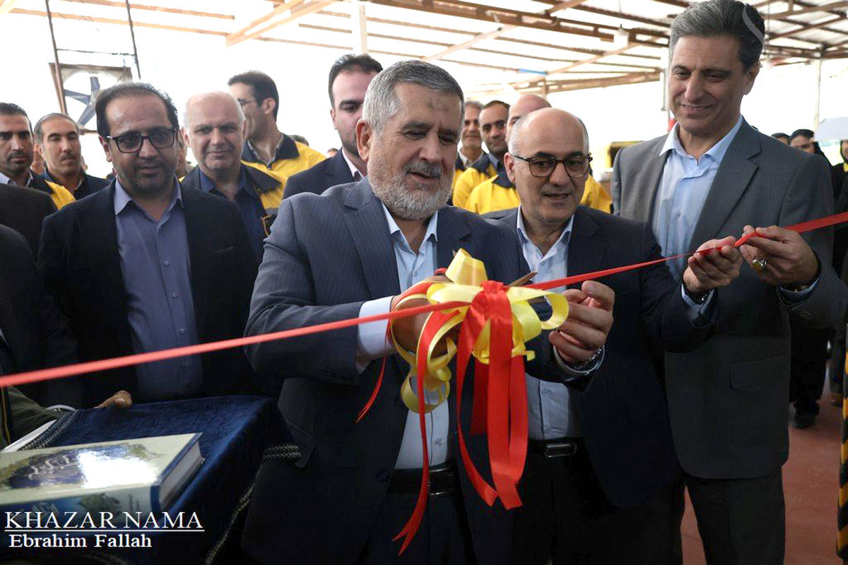 افتتاح پروژه‌ هوشمندسازی تجزیه ومبادلات (تفکیک) مرسولات در استان مازندران