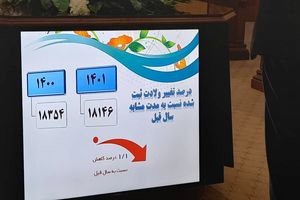 سامانه ثبت الکترونیکی ولادت در بیمارستان های فارس