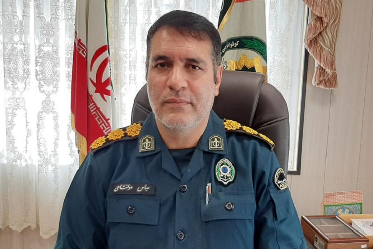 سرهنگ عباس دولتشاهی فرمانده انتظامی خرم‌آباد