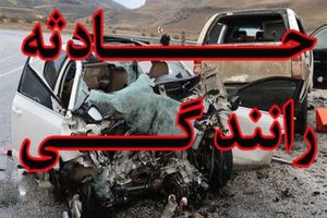 ۱۳ مصدوم در واژگونی یک دستگاه میدل باس در محور بهارستان - اصفهان