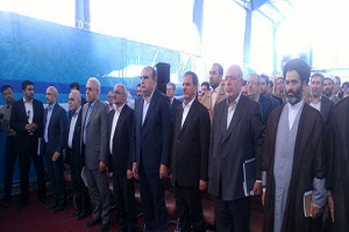 معاون اول رئیس جمهور در سد جامیشان