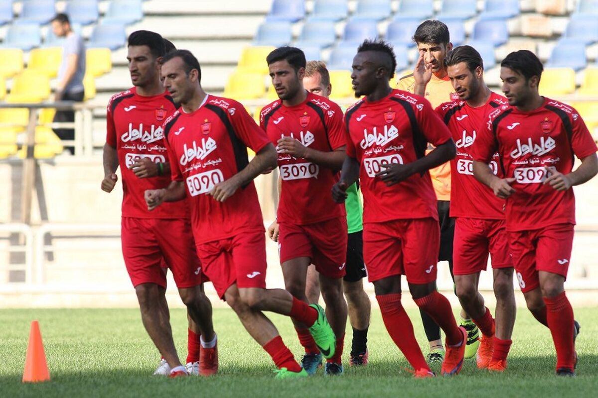 تمرین پرسپولیس