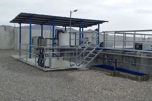 پایان احداث پکیج تصفیه خانه فاضلاب تودشک شهر کوهپایه