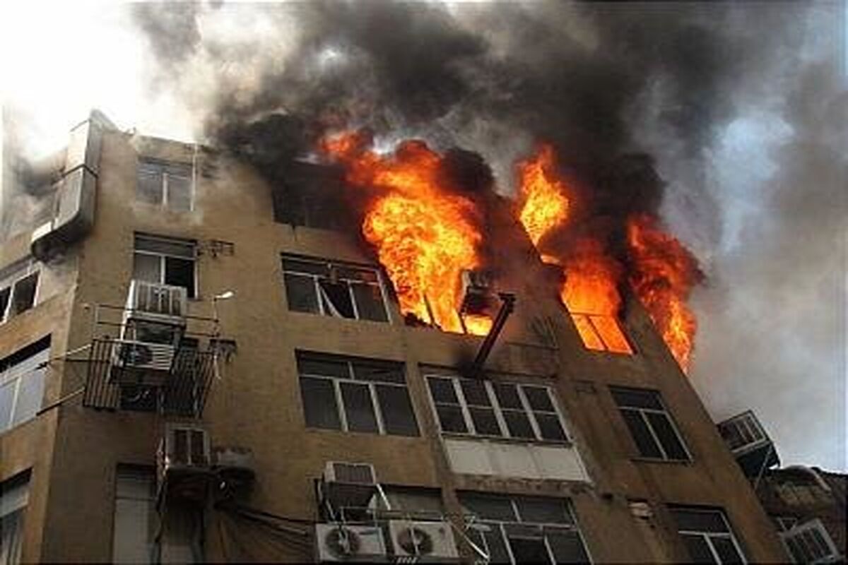 انفجار گاز شهری در اهواز