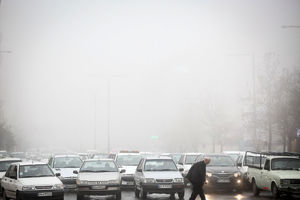 آسمان البرز مه آلود می شود/بارش باران و تگرگ