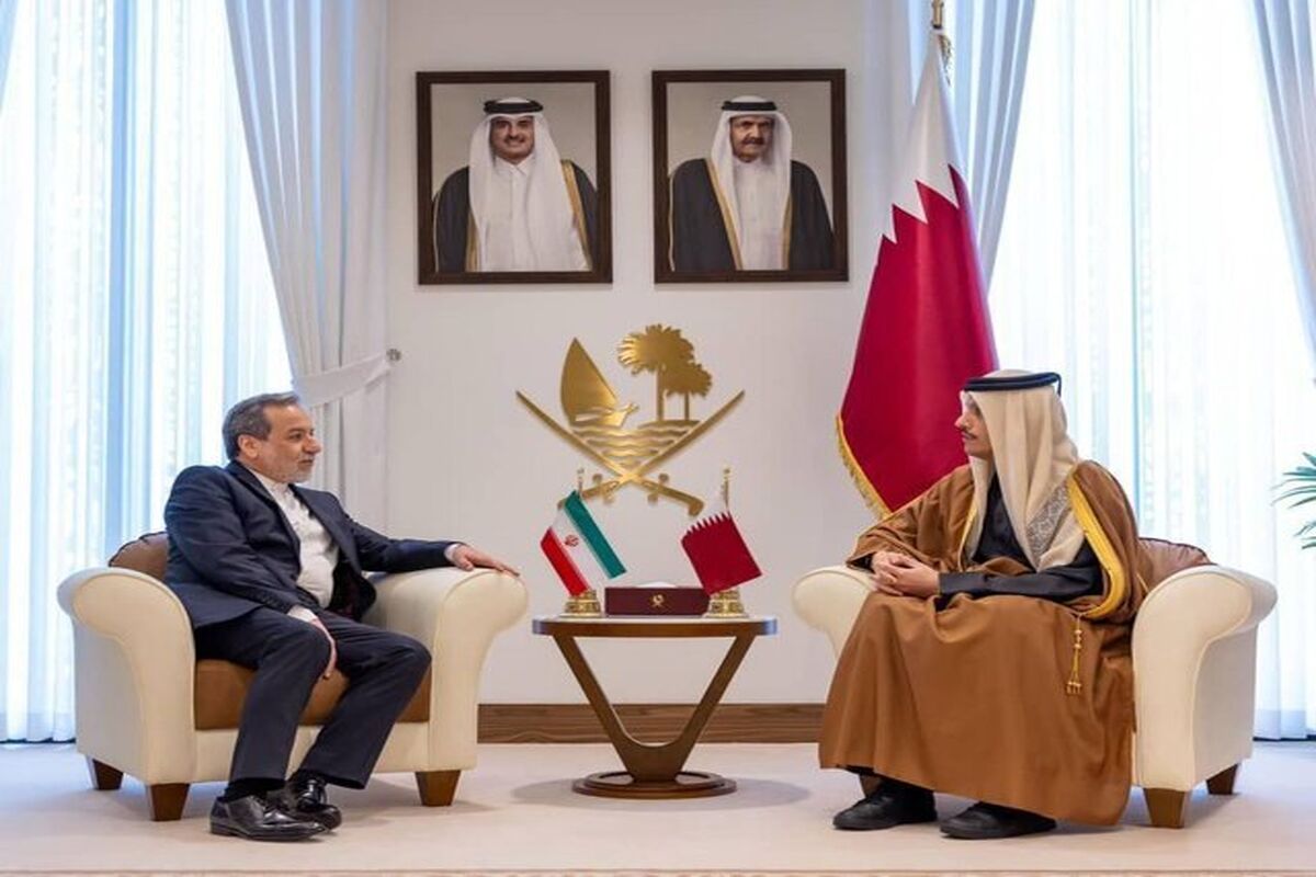 وزیر امور خارجه ایران در قطر