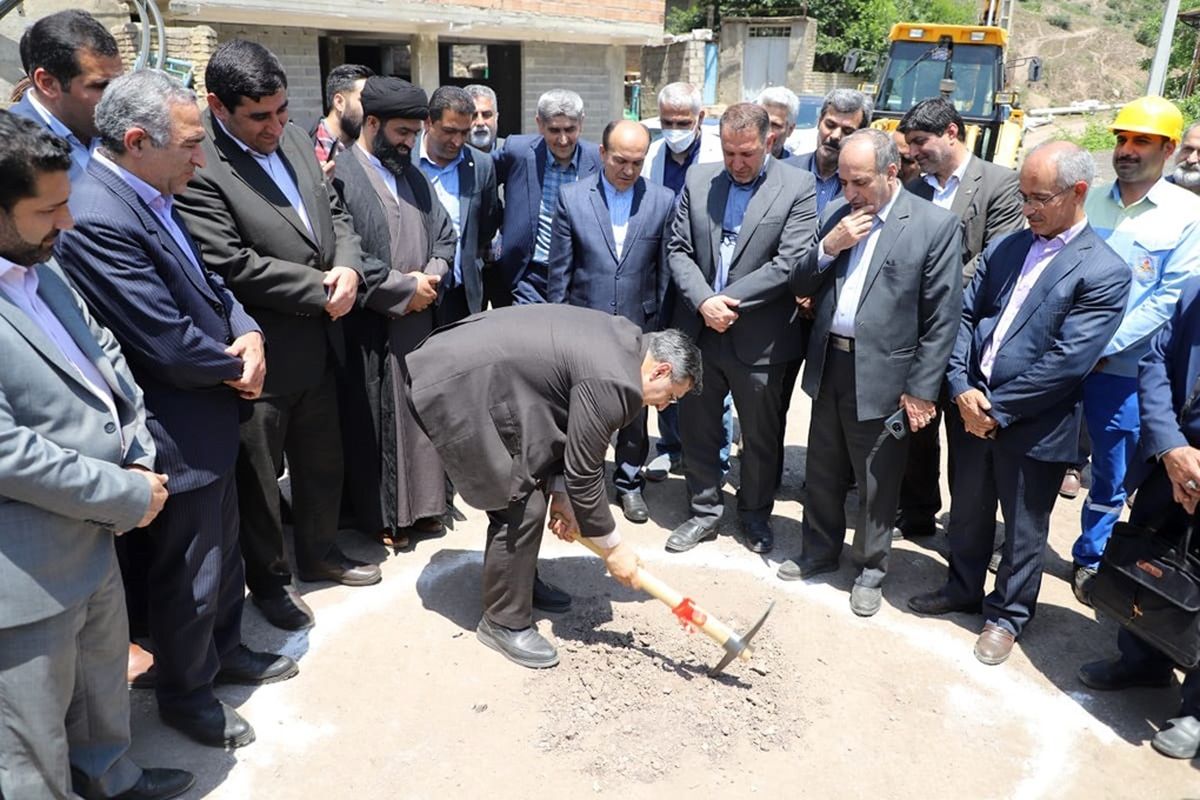 گازرسانی به روستاهای محور دوآب به ورسک