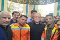 رئیس‌جمهور سرزده به قم رفت