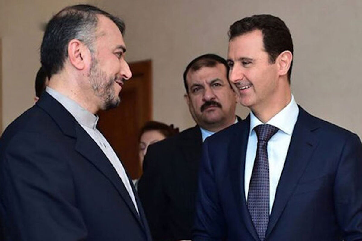 امیرعبداللهیان در دیدار با بشار اسد