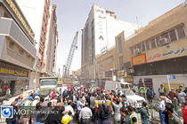 هیچ فردی زنده از زیر آوار متروپل خارج نشده است/ مردم به شایعات توجه نکنند