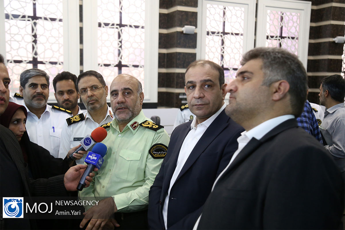 بازدید سردار رحیمی از مرکز مانیتورینگ پلیس راهور پایتخت