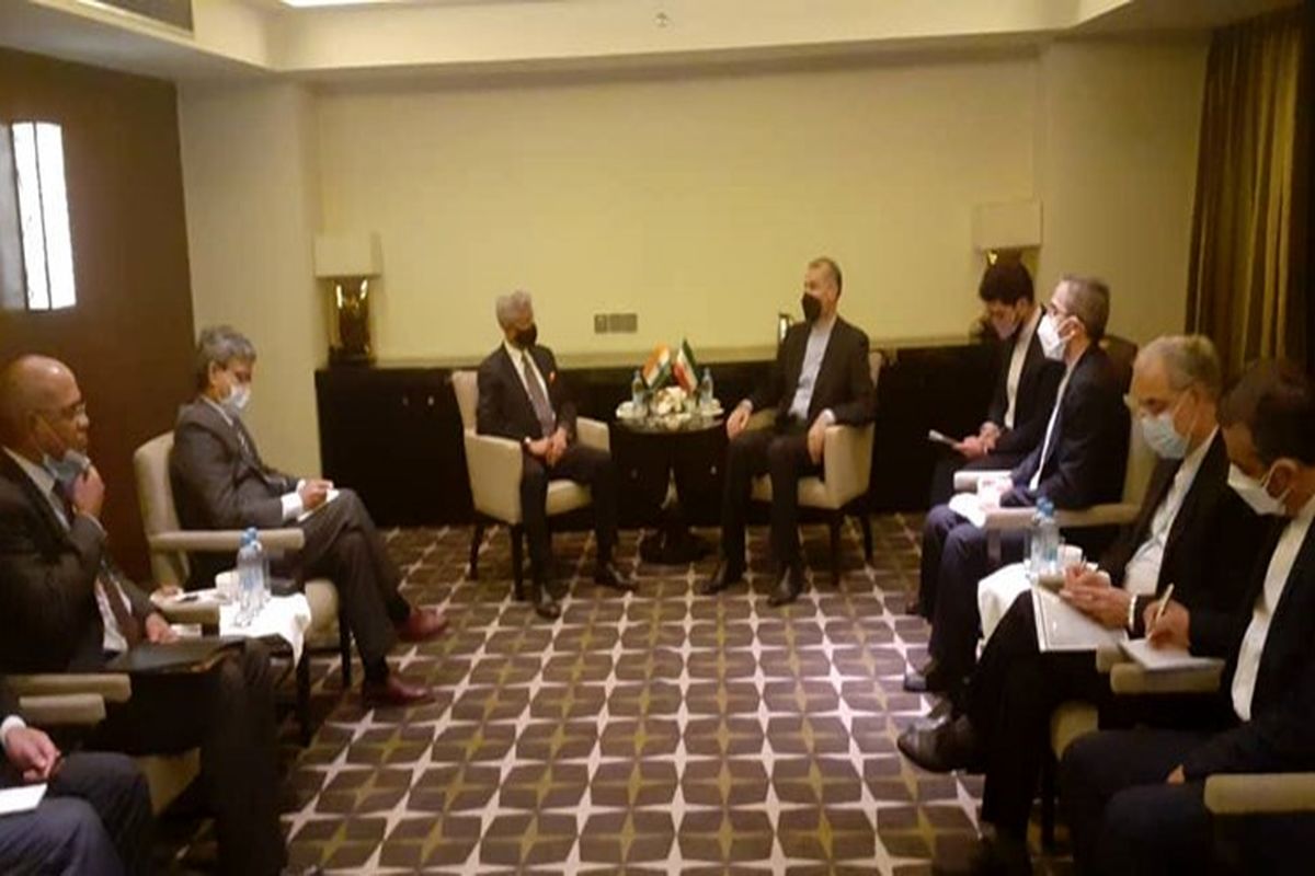 دیدار وزرای امور خارجه ایران و هند