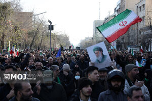 مردم اهواز در پی شهادت حضرت آیت الله خامنه ای به سوگ نشستند 