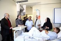 سینماگران به عیادت مجروحان حمله اسرائیل به ایران رفتند