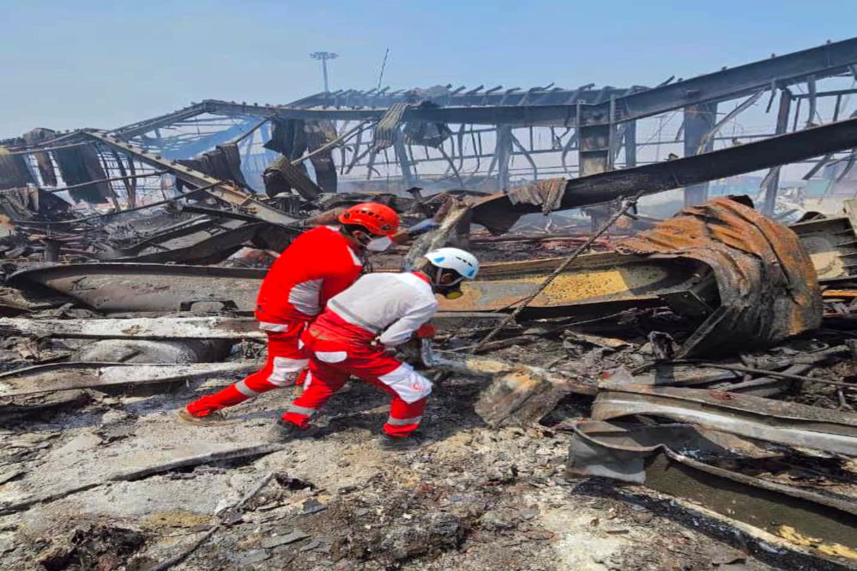 امدادگران هلال احمر 