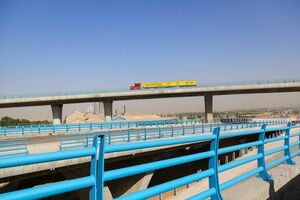 بازدید اهالی رسانه اصفهان از پل سردار شهید سلیمانی