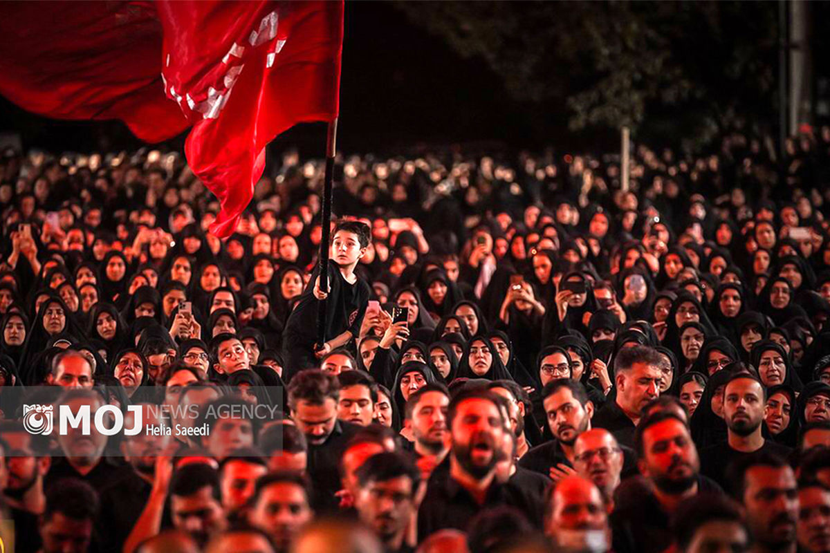 مراسم عزاداری محرم در هیئت ریحانه الحسین (س)