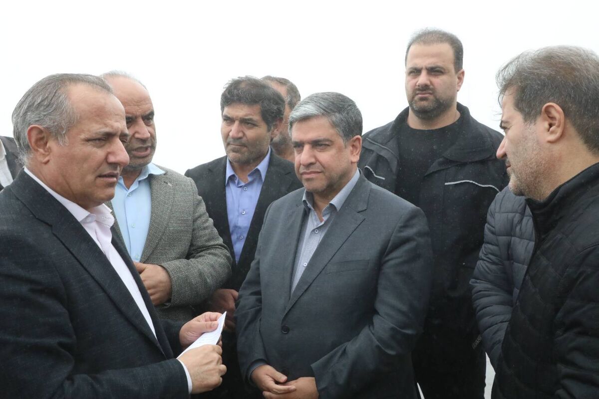 بازدید استاندار اردبیل از تونل دوم حیران