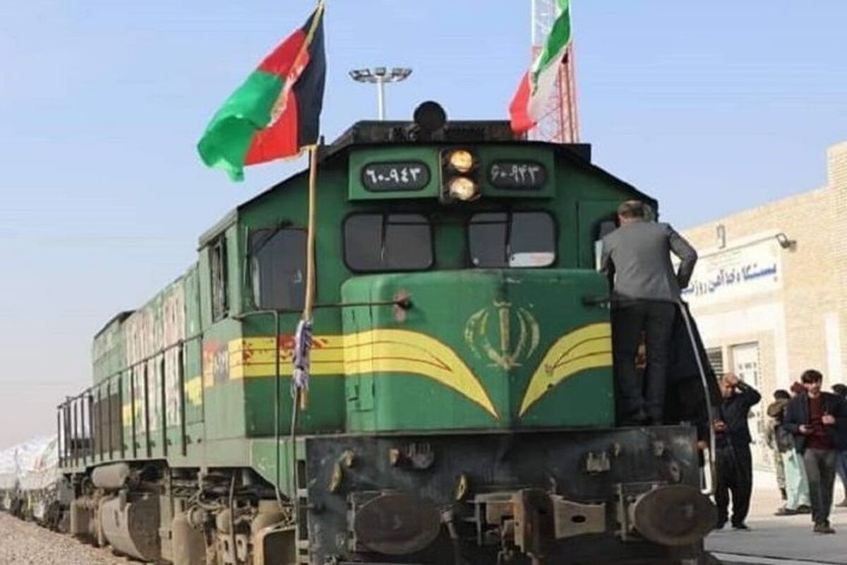 قطار ایرانی در افغانستان