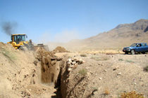 تخریب سه حلقه چاه تولید زغال در گلپایگان