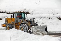 بیش از ۶ هزار کیلومتر از راه های کردستان برفروبی شد