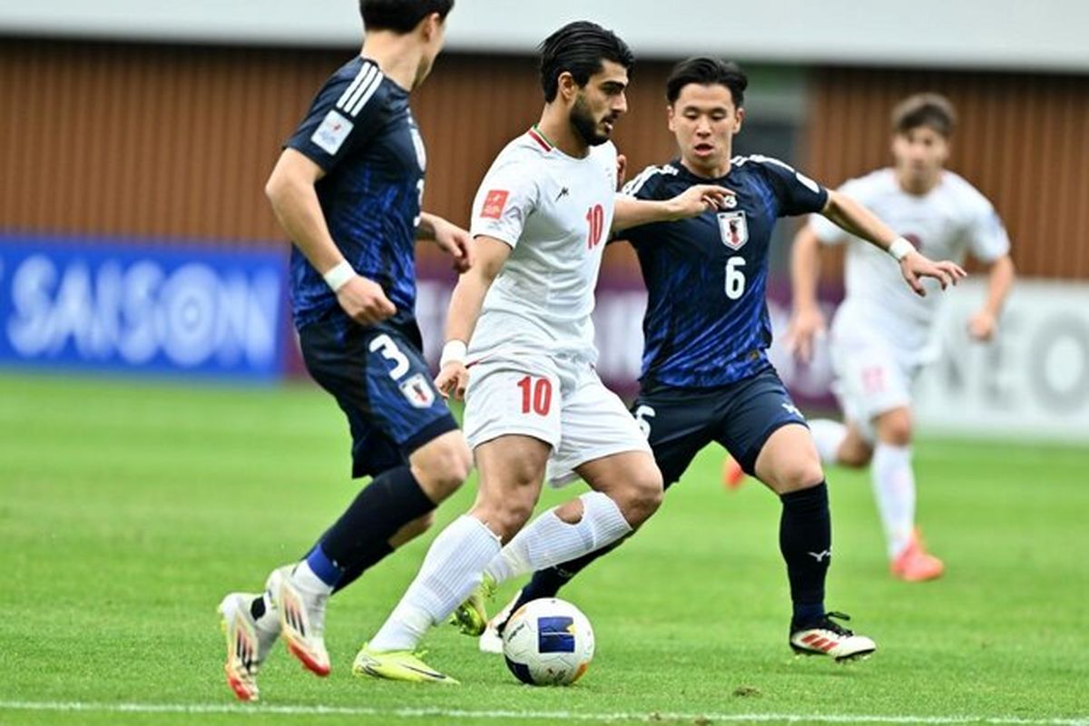 تیم ملی فتبال جوانان ایران و ژاپن