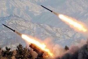 ده‌ها موشک از لبنان به شمال فلسطین اشغالی شلیک شد