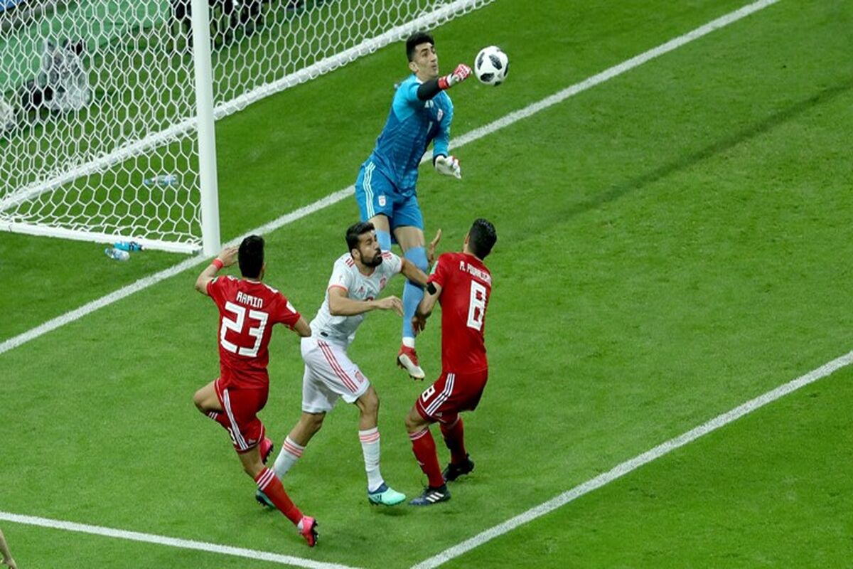 بازی ایران اسپانیا