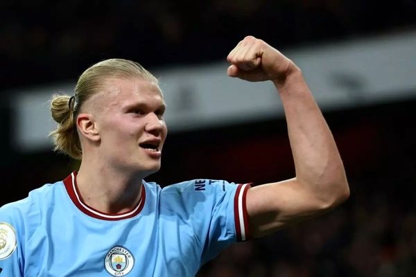 هالند به رکورد گیگز در شهرآورد منچستر حمله کرد