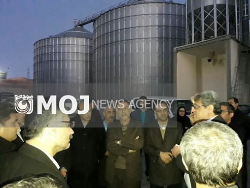  افتتاح افزایش ظرفیت 20 هزار تنی سیلوی کارخانه آرد گلنام آزادی