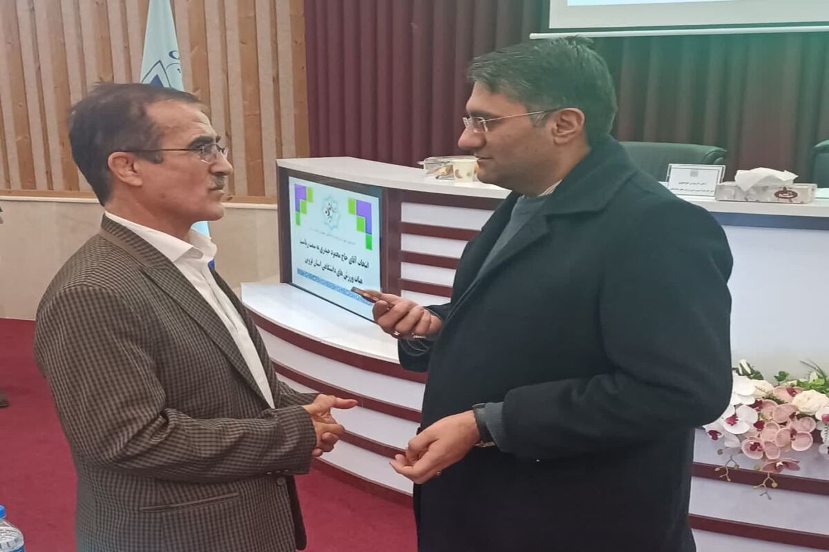 حیدری رئیس هیات  ورزش دانشگاهی