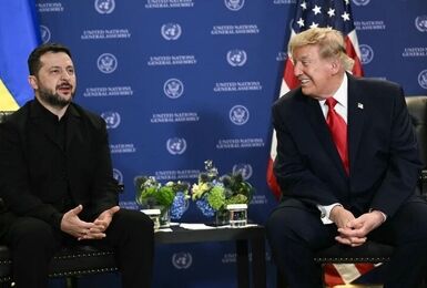 زلنسکی و ترامپ در حاشیه مجمع عمومی سازمان ملل دیدار کردند