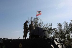 برچیده شدن خاکریز اشغالگران در جنوب لبنان توسط ارتش