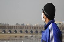هوای اصفهان ناسالم برای گروه های حساس / شاخص کیفی هوا 141