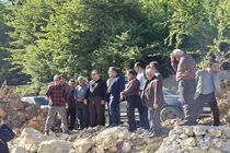 فرماندار میاندورود و نماینده مجلس از محورهای روستایی و روند لایروبی رودخانه بازیارخیل بازدید کردند