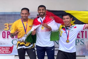 کسب مدال طلای عبدالرضا زارعی در مسابقات مالزی